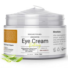 Crema antienvejecimiento para hombre del cuidado de la piel del ojo del OEM que aprieta la crema hidratante del ojo del tratamiento de elevación